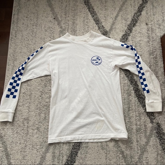 Vans Off the Wall Checkered Long Sleeve Shirt - Picture 1 of 8